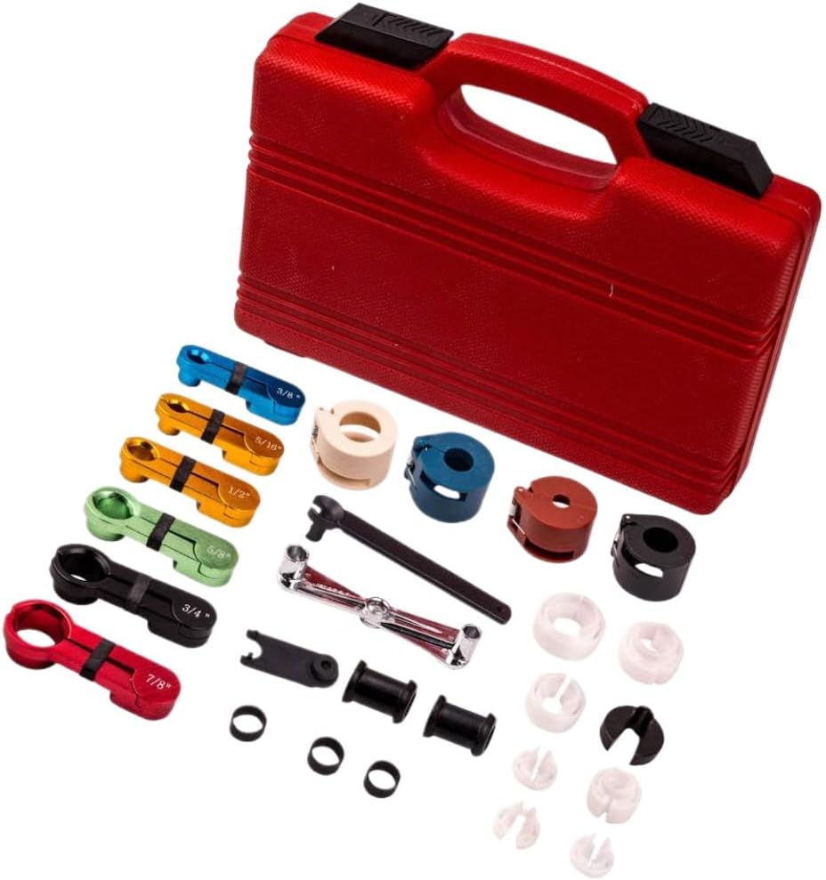 JITUIHOM Air Conditioning Fuel Transmission Disconnect Tools Kit Universal Auto A C Tool