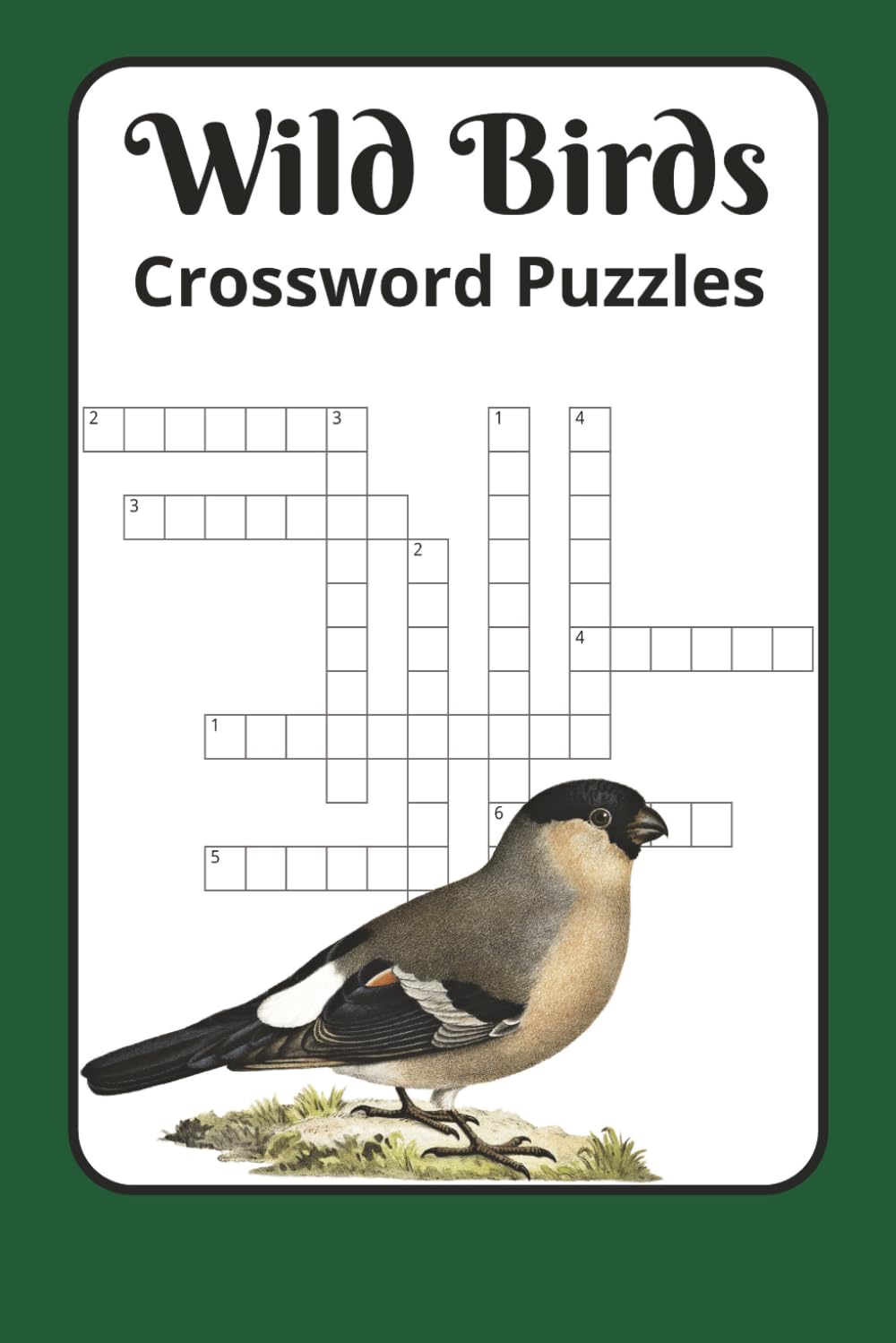 Wild Birds Crossword Puzzles: Crossword Puzzles with Easy to Read print about nature, wildlife, outdoors.| 6x9 inches 120 pages| 50+puzzles... Gift for Birthday, Holiday and Relaxation
