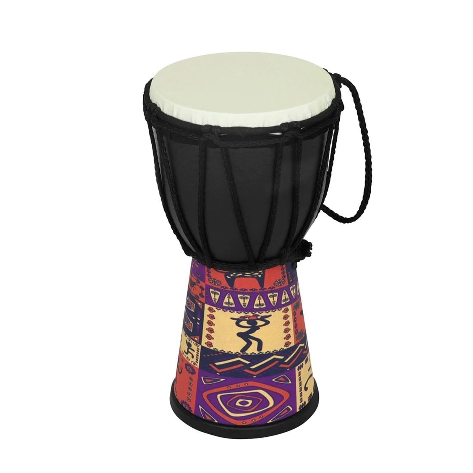 Profesjonalny Djembe 4-calowy Bęben ABS Kolorowy Bęben Ręczny Djembe Początkujący Perkusista Instrument Perkusyjny