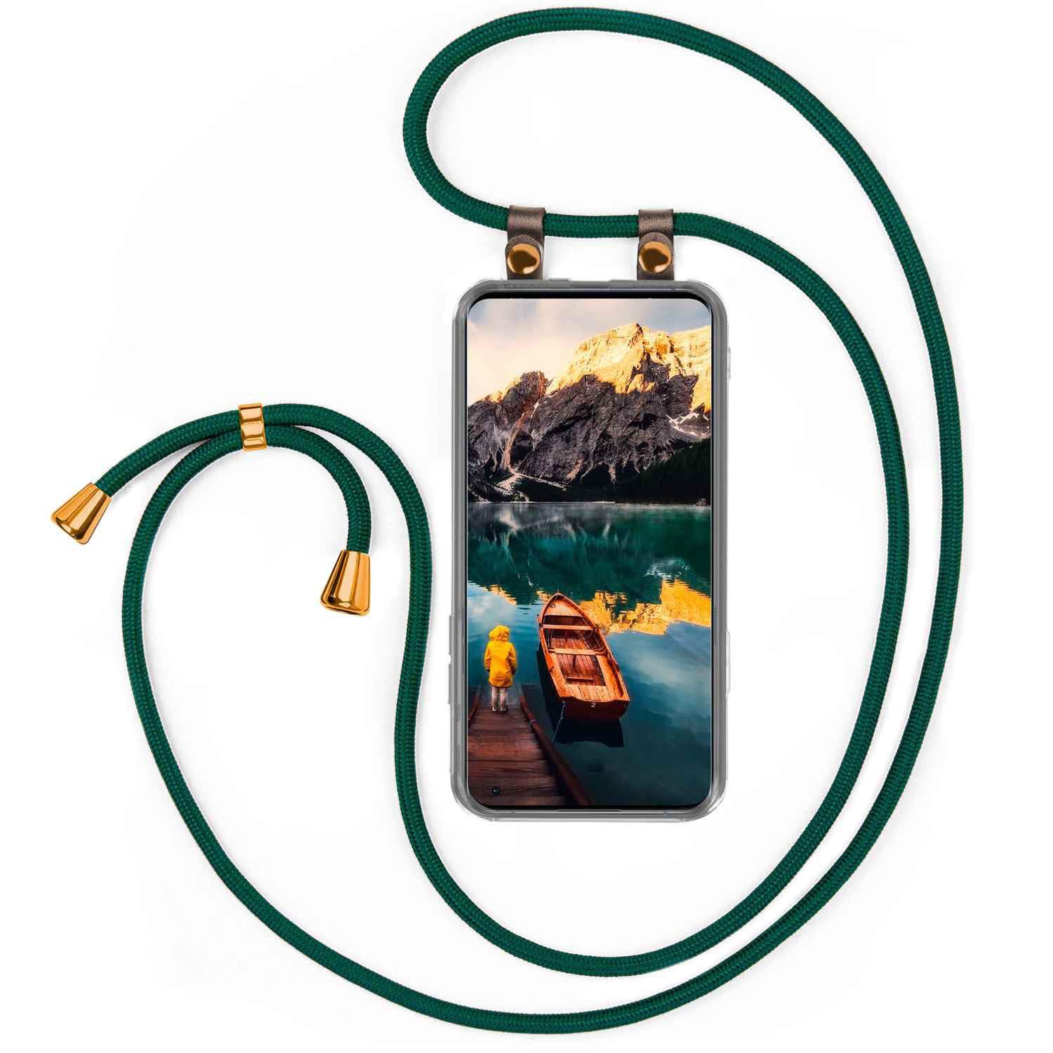 Chaîne de téléphone portable Oppo Find X5 Pro coque cordon vert moex - 8