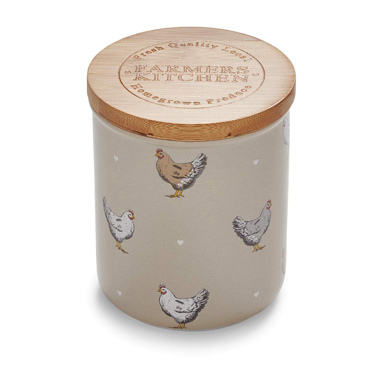CooksmartAC9999 Putty Ceramic Canister