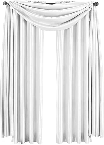 Vista 97 de Royal Hotel Bedding Soho - Cenefa con festón morado, patrón sólido, 35 x 30 pulgadas