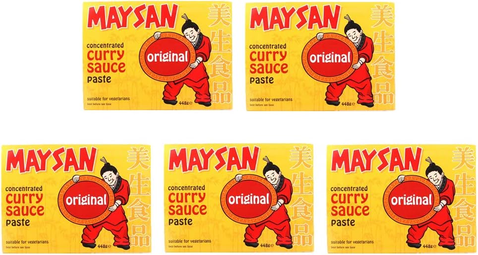 Maysan Original Chinese Curry Paste 448g (5 Packs) by Hello Oriental