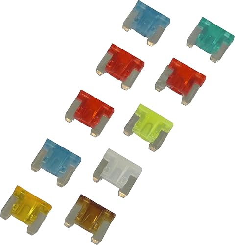CARPOINT 1623929 Jeu de fusibles blanc jaune vert Bleu Rouge
