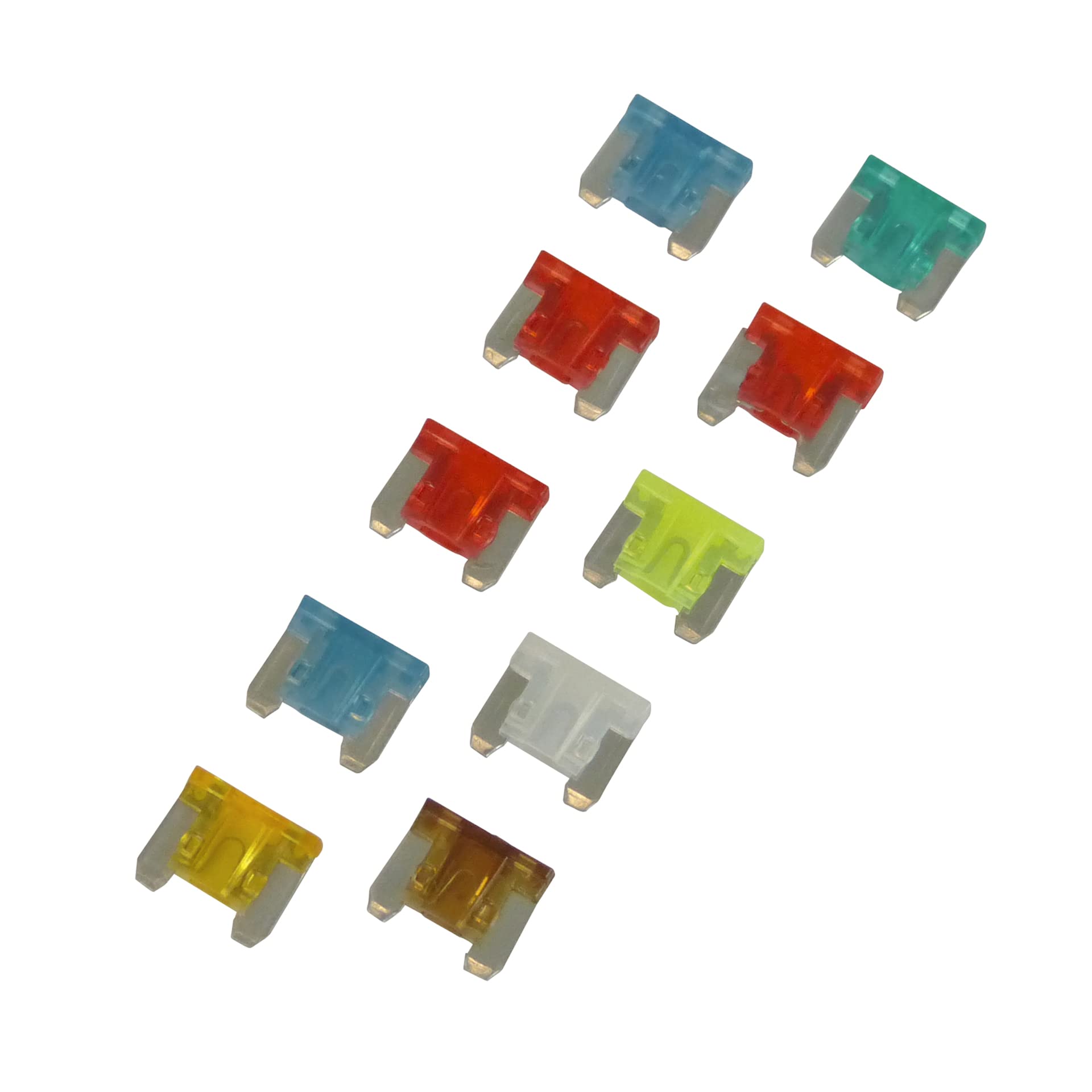 Carpoint 1623929 Low Profile Plug-in Fuses Assortment (10 Pieces)