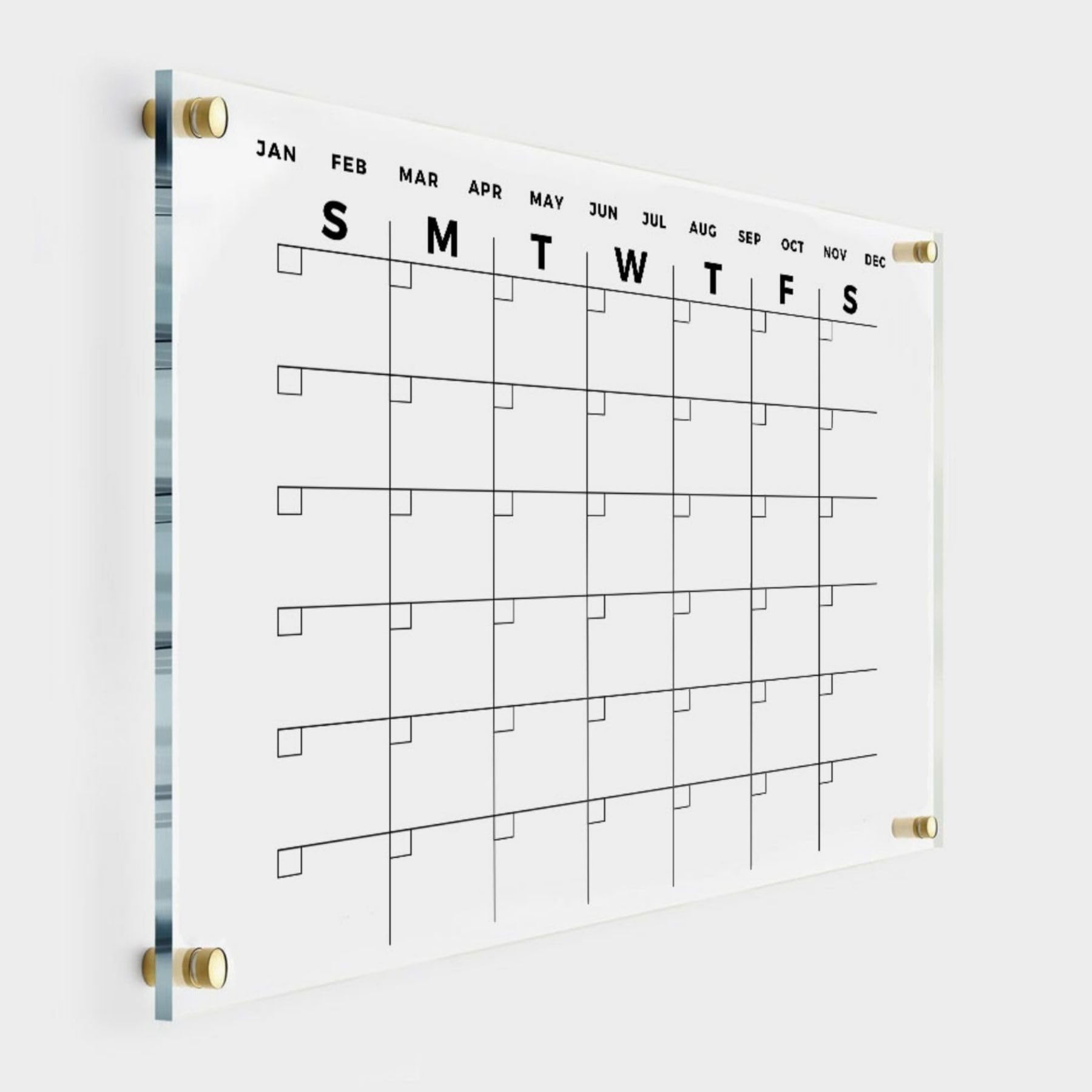 Horizontal Wall Calendar 2025 - Personalized Calendar 2025, Wall Calendar, Monthly and Weekly Calendar, Housewarming Gift, Custom To-Do List