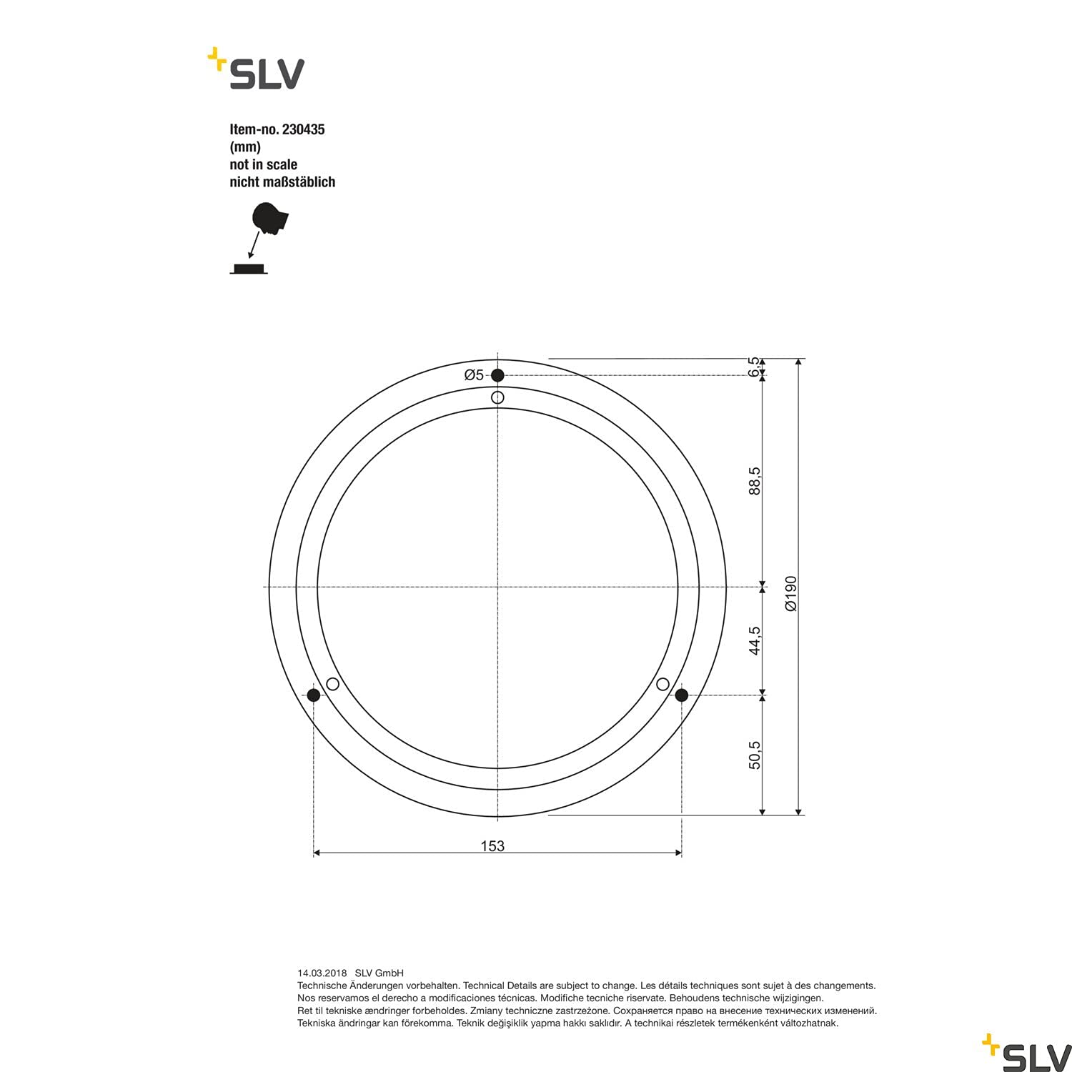 Lampa stojąca CONE SLV/oświetlenie zewnętrzne ścieżek, ścian, wejść, zewnętrzna lampa ogrodowa LED / E27, IP54, 100 W, kolor antracyt