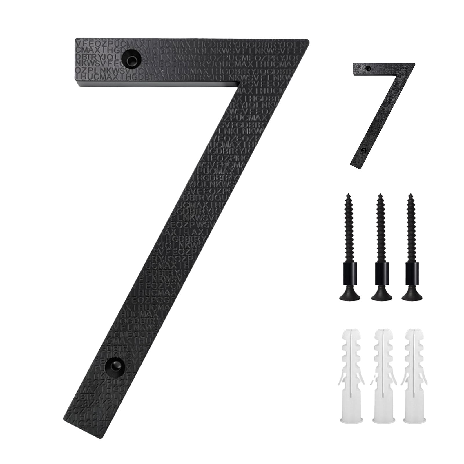 Targa Casa Personalizzabile In Vetro Acrilico E Acciaio Inox - Design Moderno 215x150 Mm Nero - Foto 9