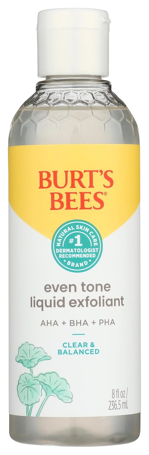 BURTS BEES Clear & Balanced Even Tone Liquid Exfoliant, 8 FZ