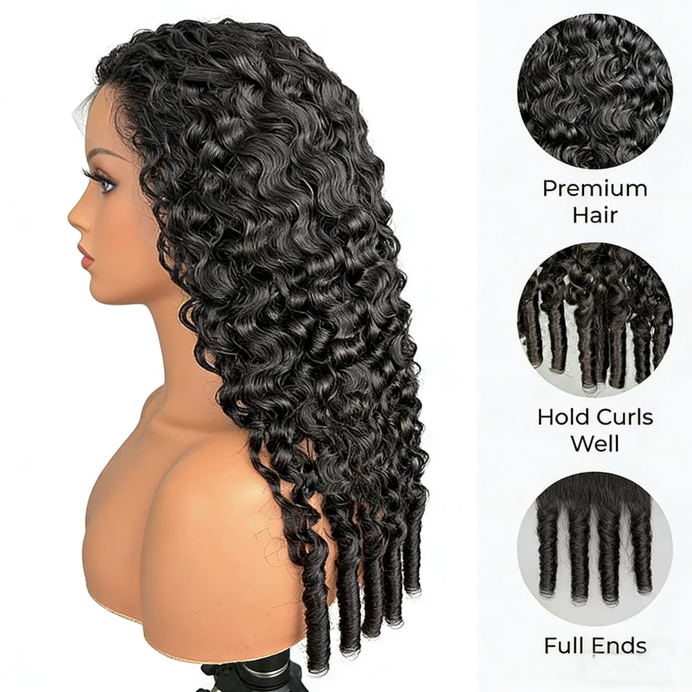 Amazon.com : Half Wig Human Hair for Women 24 Inch Burmese  display picture 1