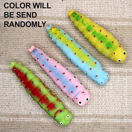 Image of Baal Anti Stress Squeezable Soft and Streachy Slug Toy for Kids and Adults Mind Relaxing