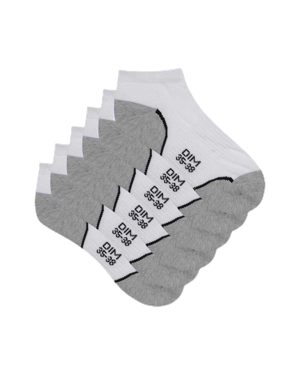 Dim Women's Impact Light Short Sport Socks x3