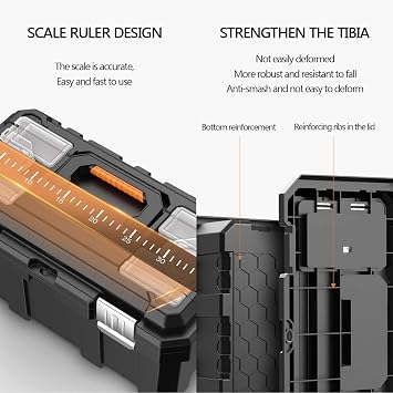 Tool Box for Sockets, Crafts and Power Tools,extra large (S)
