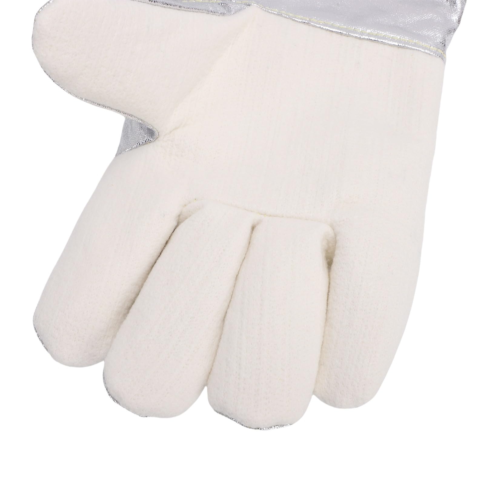 Guanti forno Guanti barbecue ignifughi resistenti al calore per cucinare Cottura al forno Campeggio Realizzati in materiale resistente al calore in foglio di alluminio di