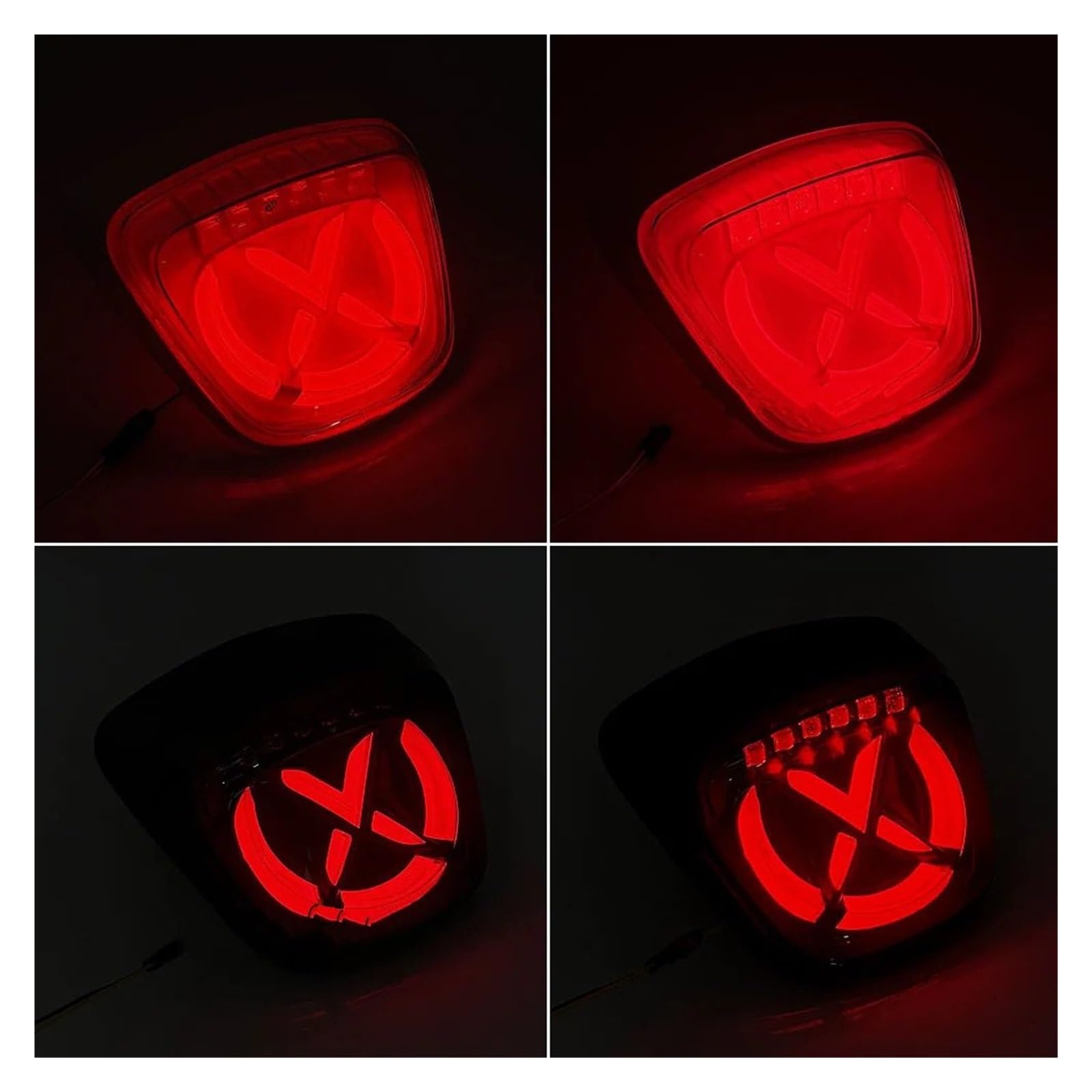 światło hamowania światło do motocykla Do Sprint 150 Primavera 150 | Tylne światło motocykla Lampa stopu Lampka kontrolna Migacz(Bright Black Red)