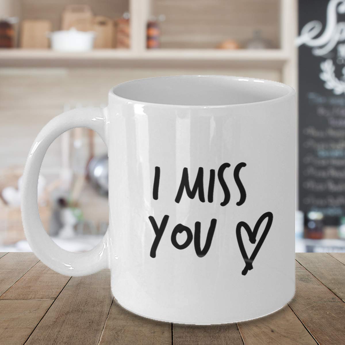 KAZMUGZ Taza De Cerámica De 325 Ml Con Texto En Inglés "You May Think