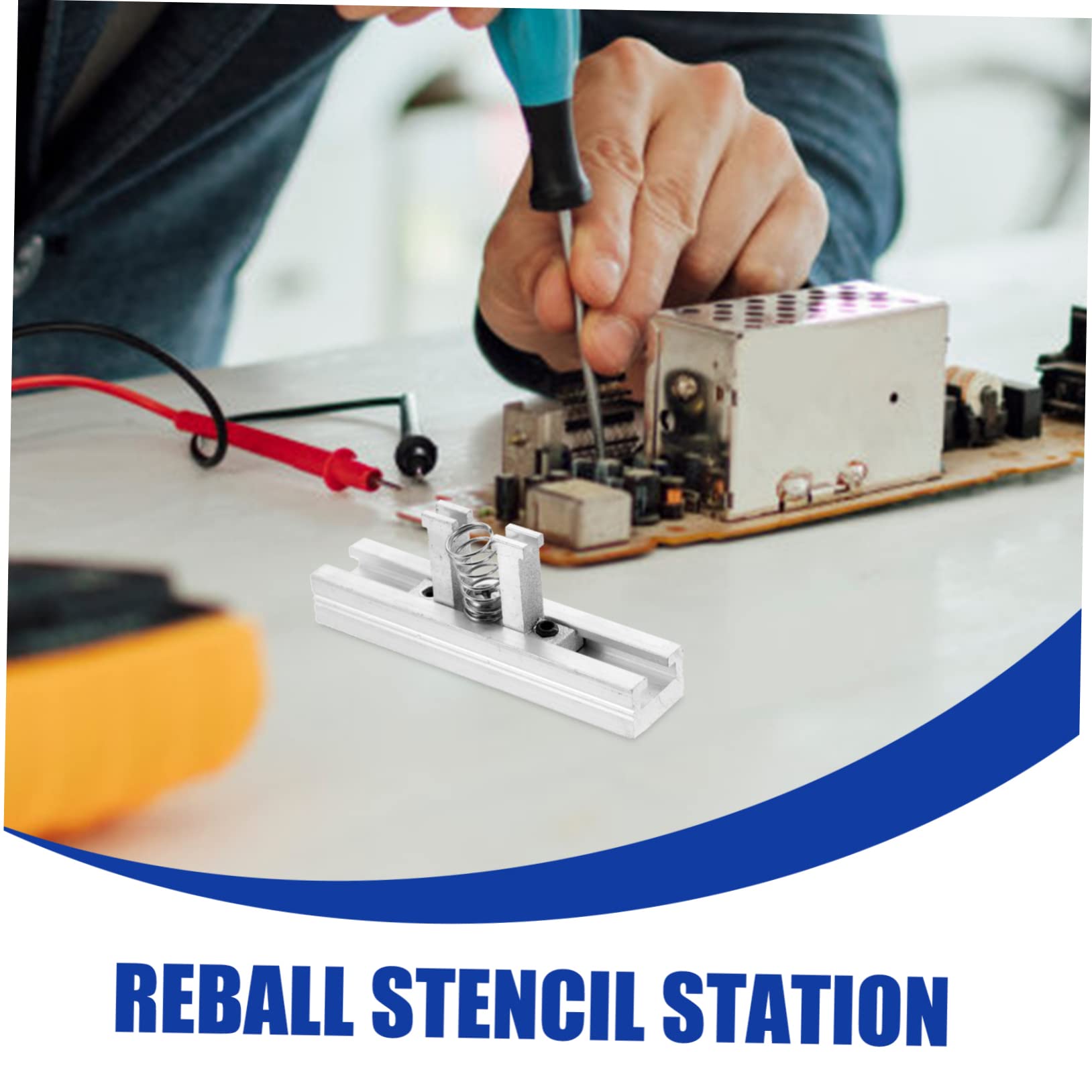 Mikikit Stable Performance Fixtures Soldering Rework Station for Repair Shops Random Color