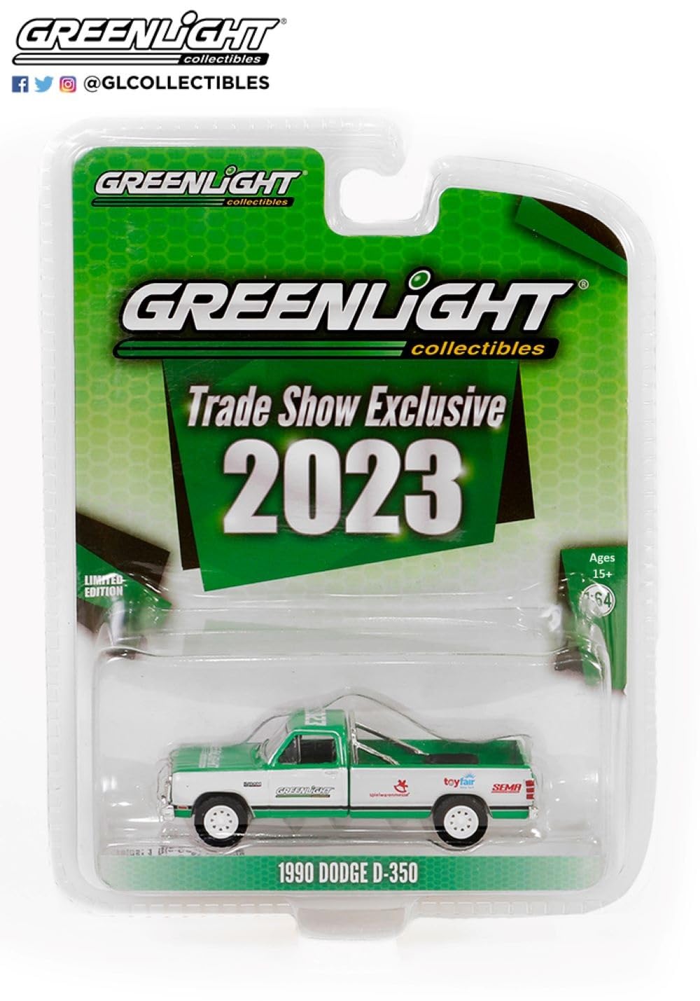 Amazon.com: Greenlight 30428 1990 Dodge D-350-2023