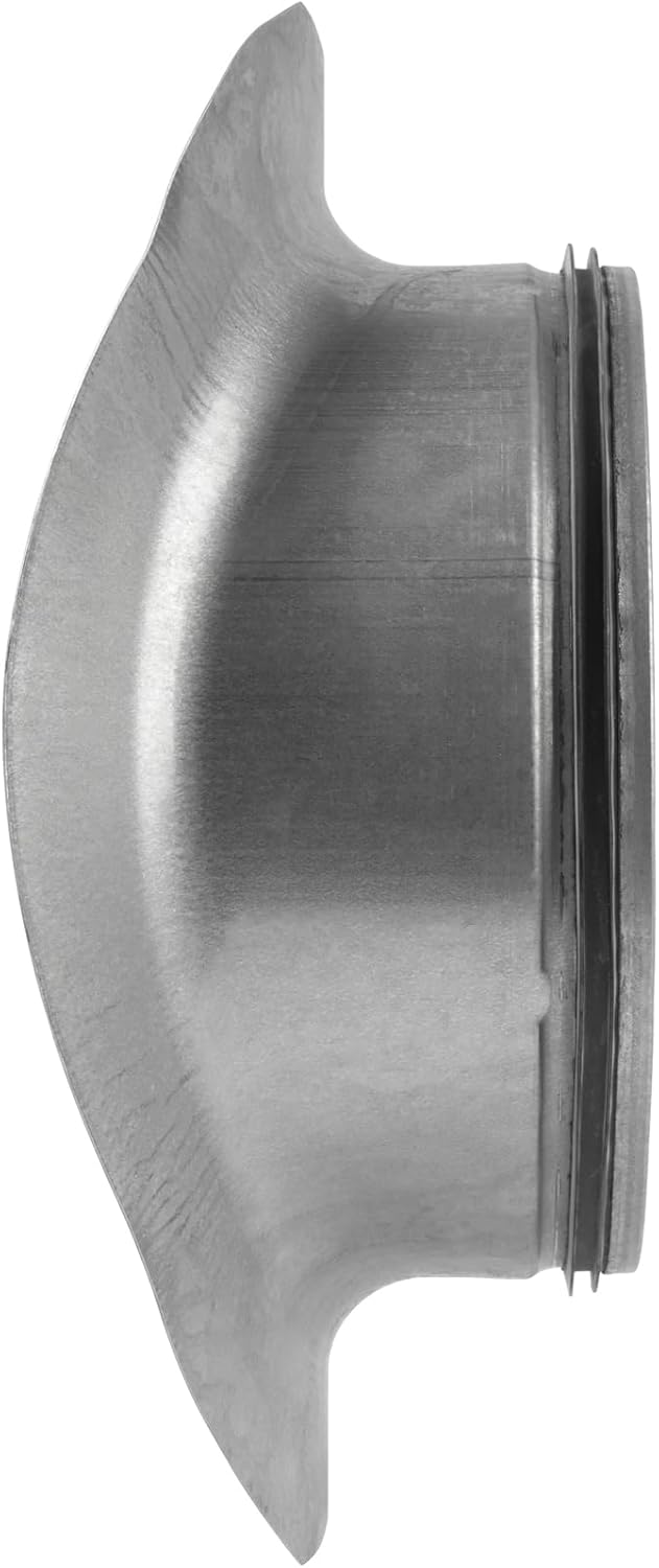 Vent Systems 16" to 8" Inch Saddle Branch for HVAC systems - Saddle connector with EPDM Rubber Seal Gasket for Flawless Seal and Efficient Airflow. Round Duct Takeoff for Duct Connection - Tap Fitting