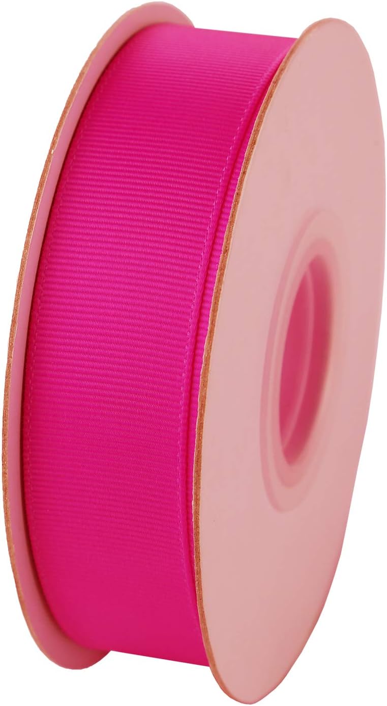 ITIsparkle 25mm Grosgrain Ribbon 45 Meters-Roll Set for Gift Wrapping Scrap Books Party Favor Hair Braids Hair Bow Baby Shower Decoration Floral Arrangement Craft Supplies - Image 4
