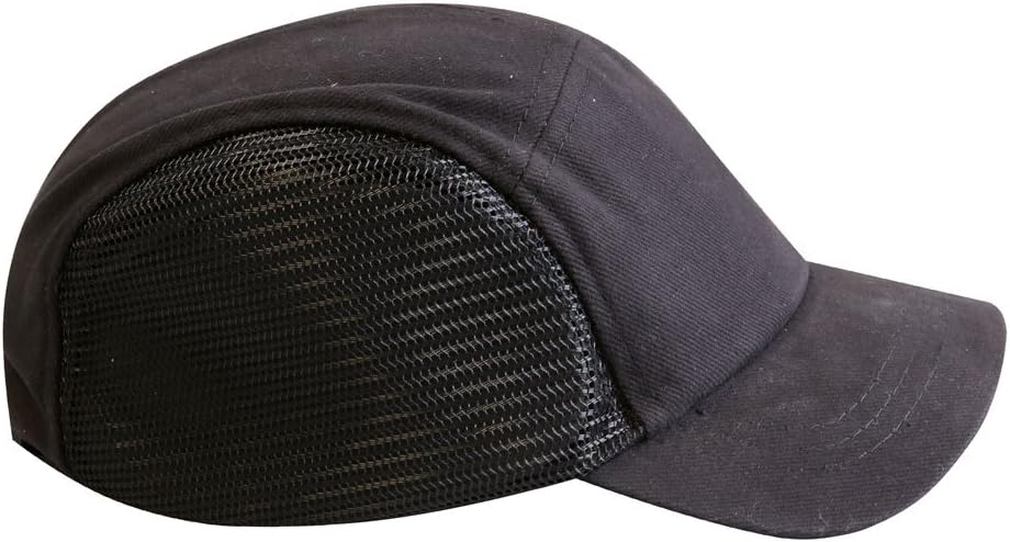 COOL CAP BASEBALL BUMP CAP BLACK SP (STANDARD PEAK)