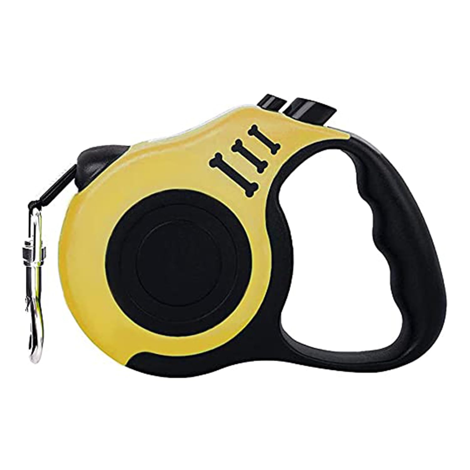 Emily Pets Automatic Dog Leash with Non-Slip Handle for Walking Training Dogs Leash 5M Upto 15kg (Yellow) (B09SLL3V4X) Amazon Price History, Amazon Price Tracker