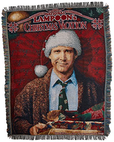 Northwest National Lampoons Christmas Vacation Woven Tapestry Throw Blanket, 48" x 60", Pile of Gifts, 4' x 5' - Image 2