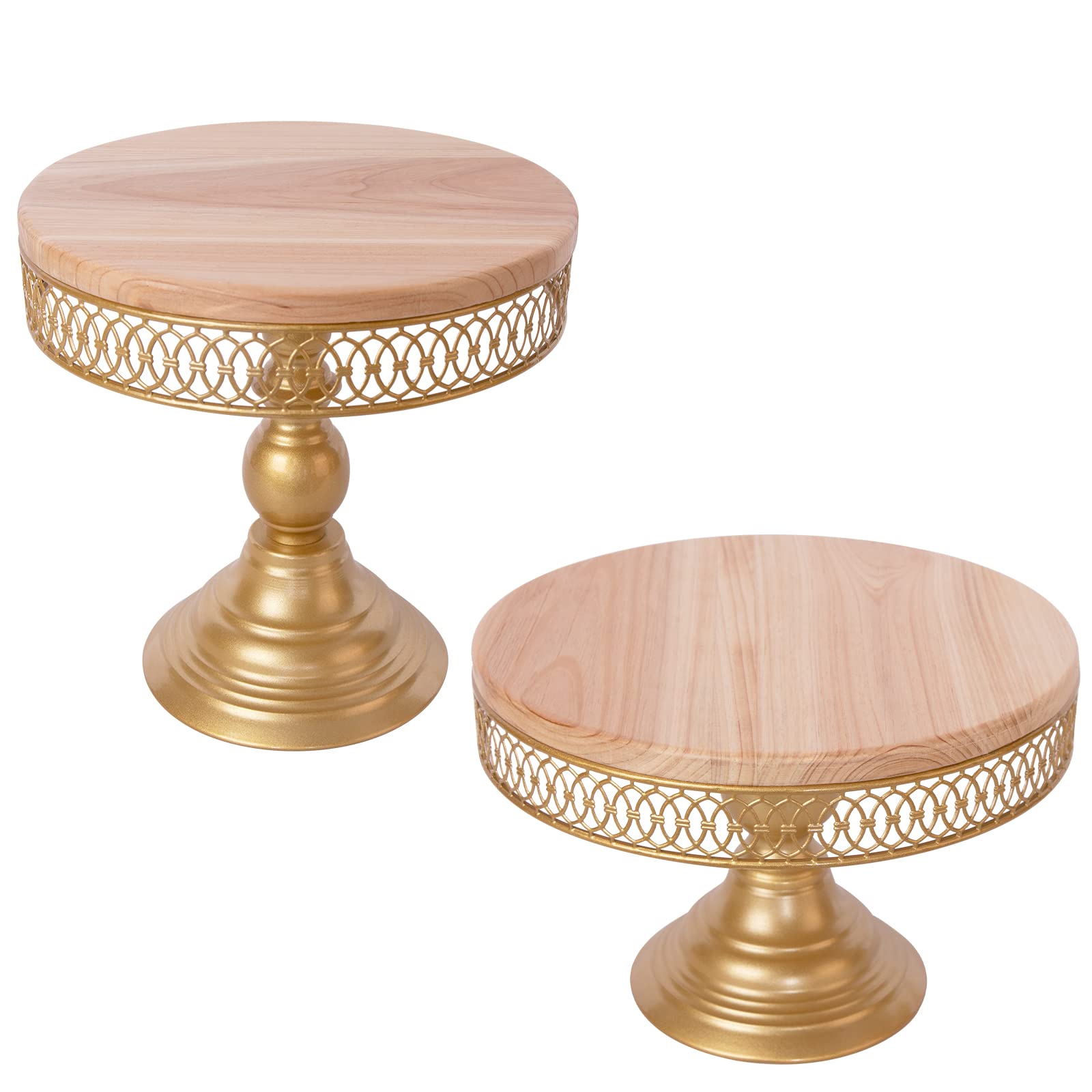 Weharnar Set of 2 Cake Stand for Dessert Table