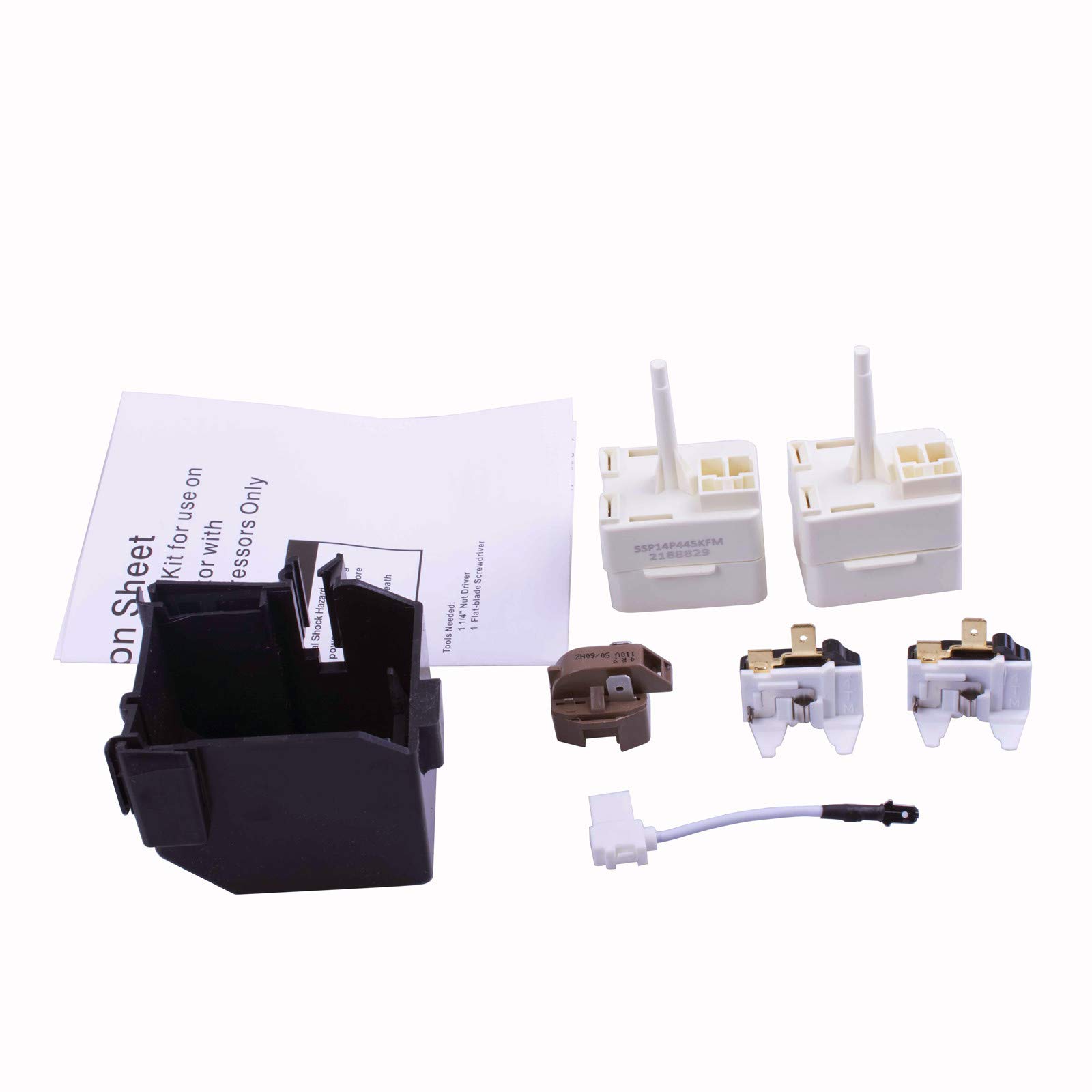 NEW Compressor Start Device Replacement for Whirlpool Sears 8201786 1177466 2188829 2188830