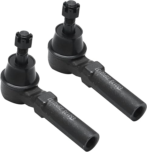 Miniatura 6 de Detroit Axle Conjunto completo de piñón y cremallera de dirección asistida sin sensor + los 4 extremos de barra de acoplamiento interior y exterior