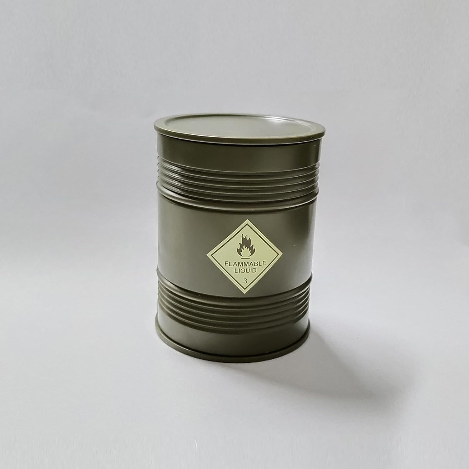 C8815 Upgrade Parts Oil Drum Decoration Accessory Olive-Green for C8815 Military Jeep Truck