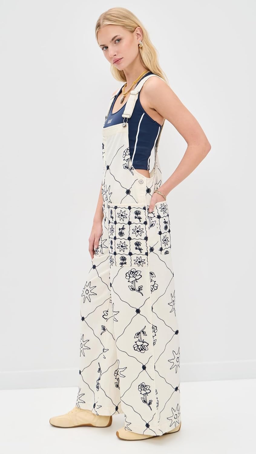 Free People Women's Rising Sun Overalls