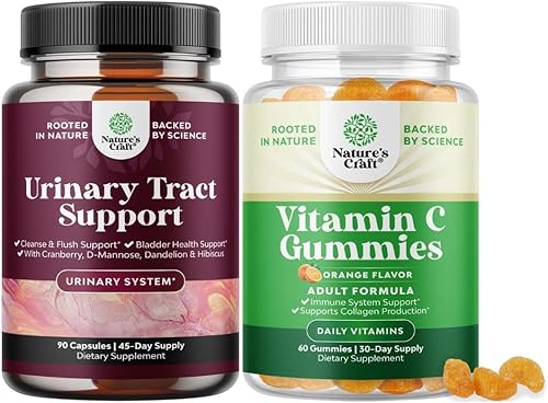 Paquete de cápsulas de manosa D para la salud del tracto urinario para mujeres de acción rápida súper concentradas de arándano 90 unidades y gomitas