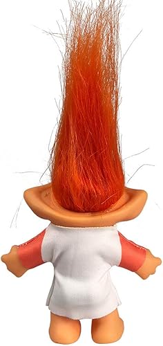 Miniatura 2 de Muñecas Troll de la suerte, muñecas vintage de trol, cromáticas, adorables para colecciones, proyectos escolares, artes y manualidades, recuerdos de