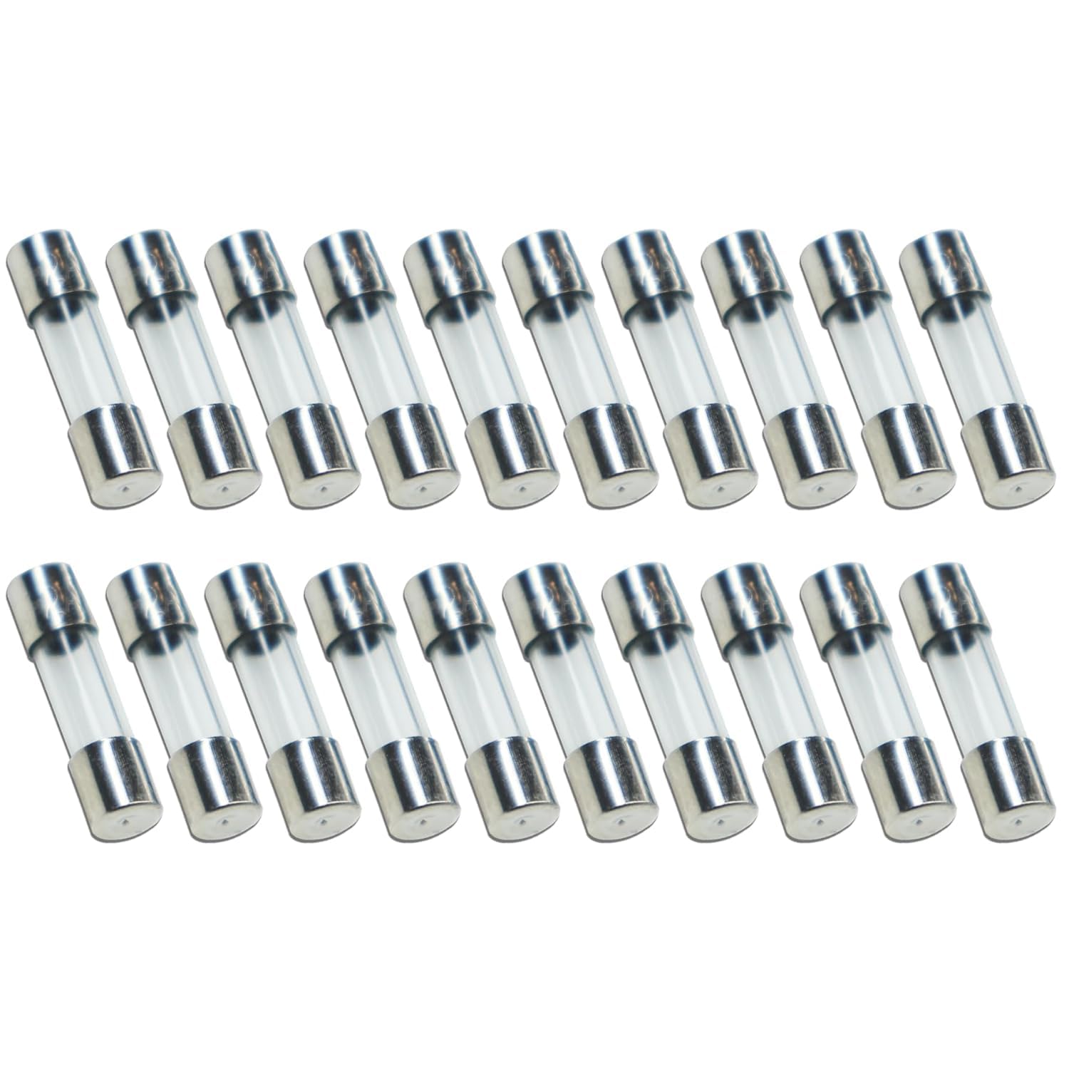 Glass Tube Cartridge Fuse | Current Rating-5 Amp | 220V Fast Acting Glass Cartridge Fuse for Extension Board & Plug Tops, Power Supply - DIY Safety Projects – Easy to Replace | PACK OF 20-image-43