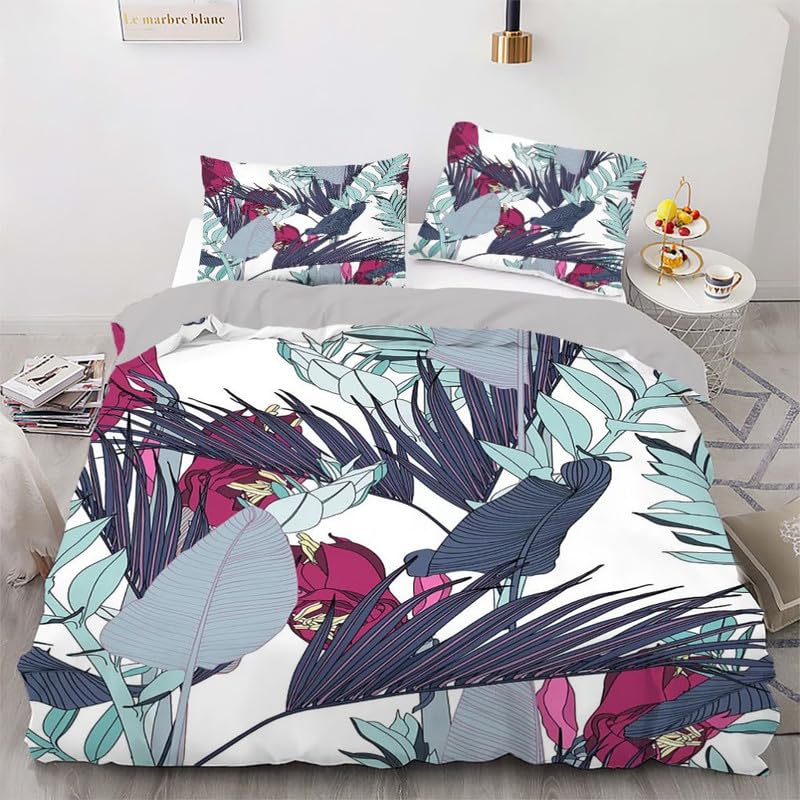 Housse de couette 220x240 premium microfibre 110g/㎡ et deux taies