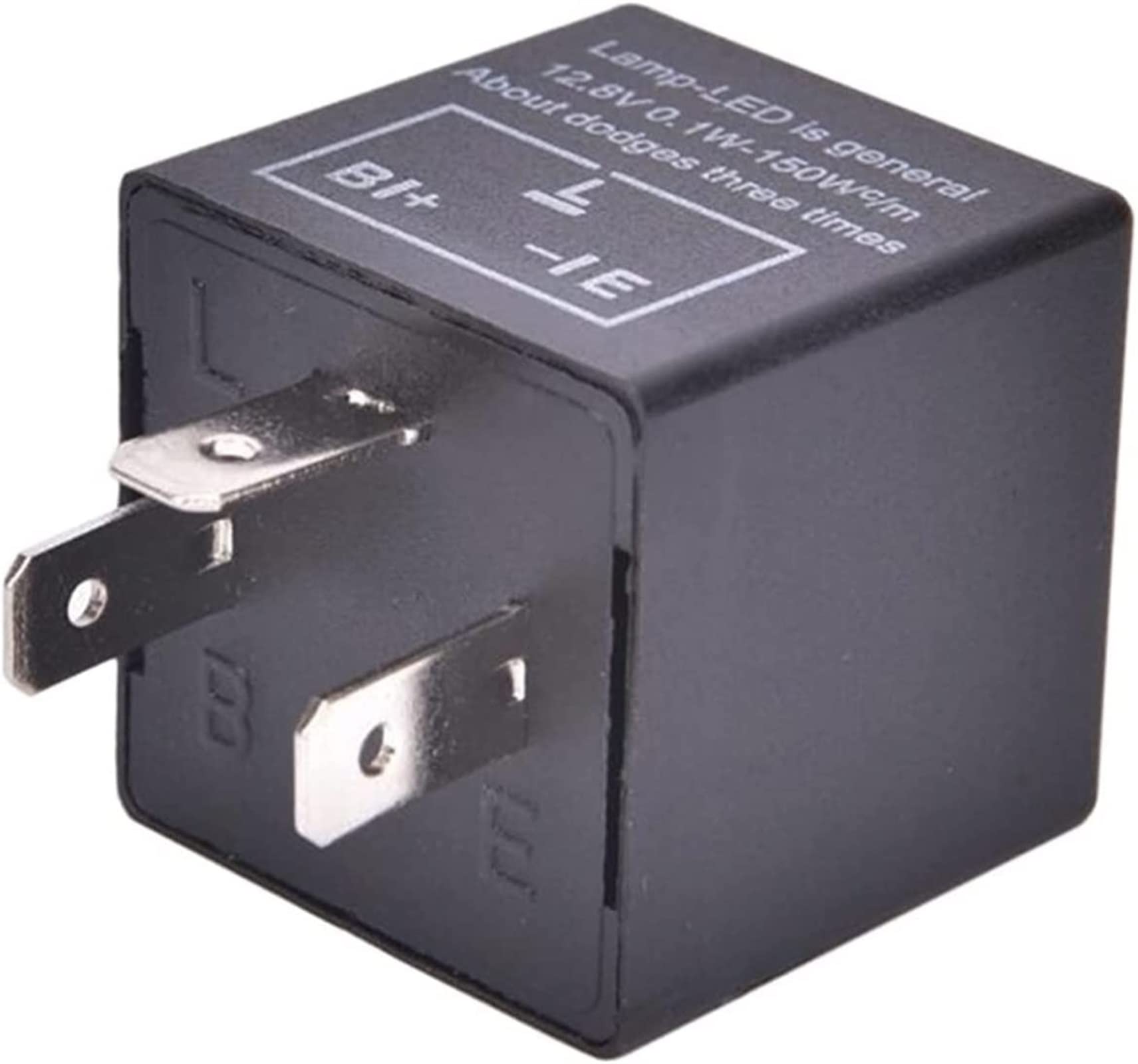 FIDEMM 1 Stück 12 V 3-poliges LED-einstellbares Auto-Blinker-Blitzrelais for Blinkerleuchte CF13
