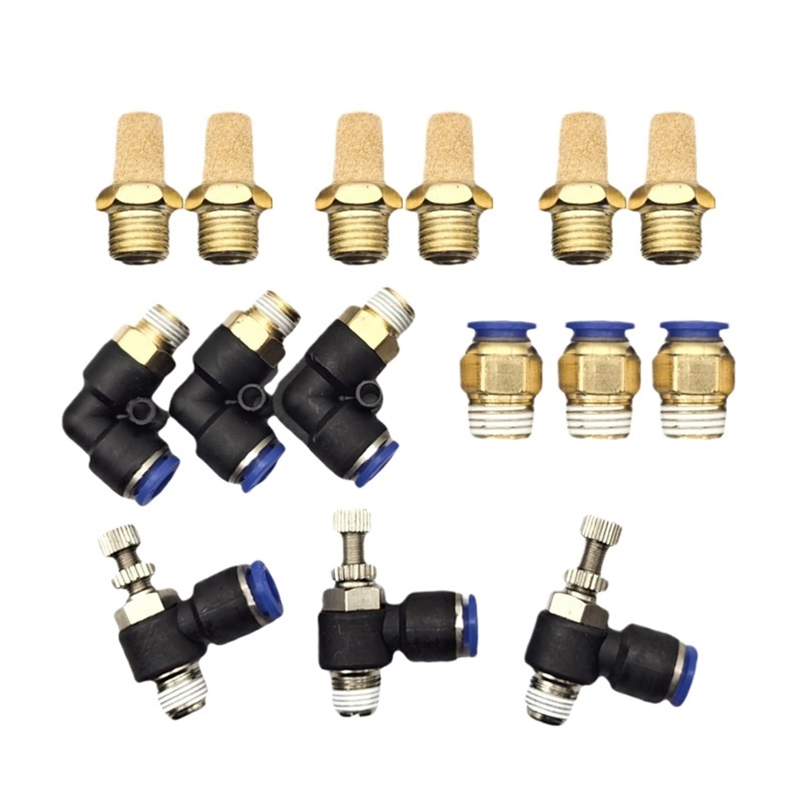 Raccord pneumatique PL SL BSL PC pour vanne 4V310 avec connexion étanche 8mm