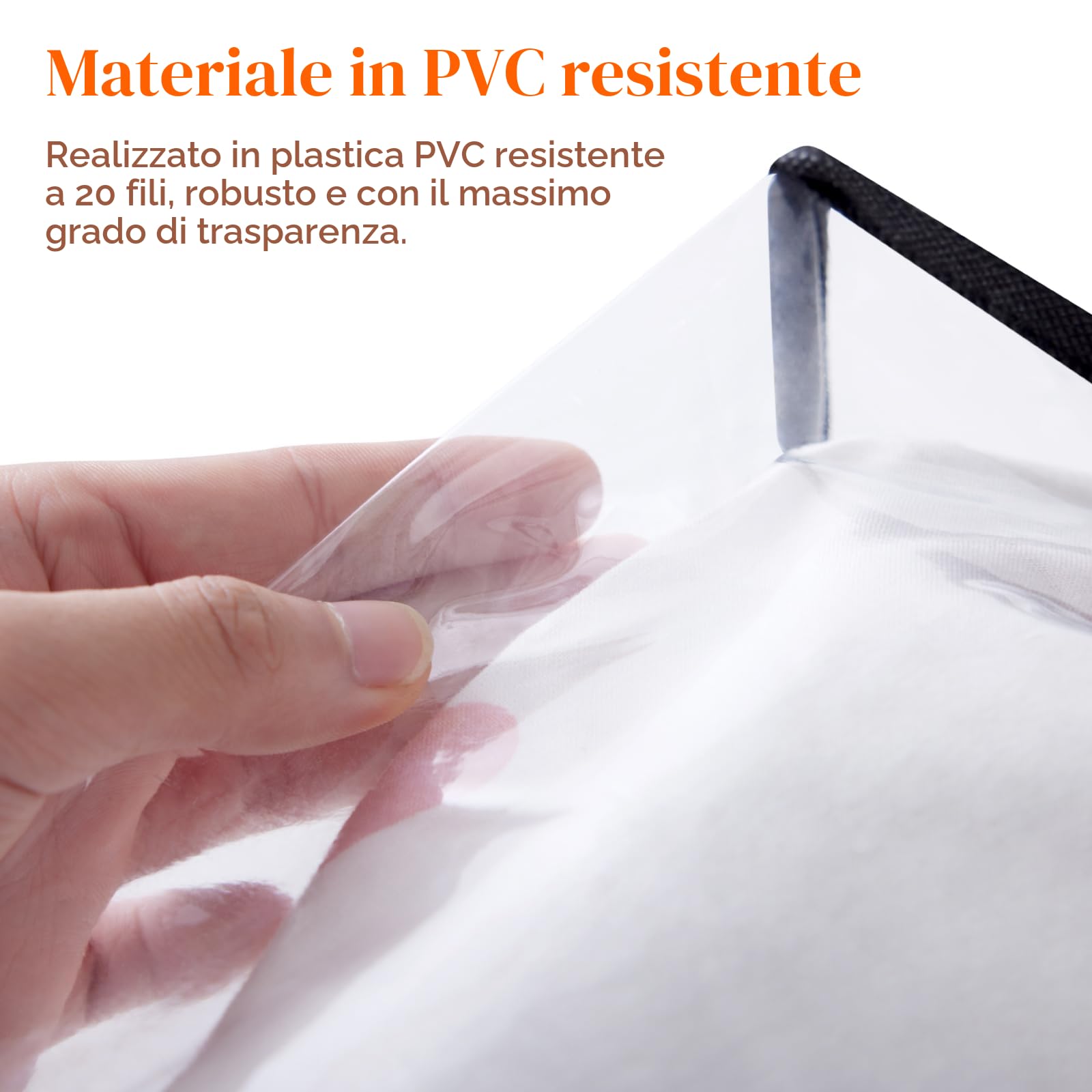 Lifewit 4 Pezzi Scatole per Vestiti Trasparente 60L, Organizer Armadio Pieghevole con Manici, Scatole per Armadio en PVC, Scatoloni Trasloco, Organizer Armadio per Vestiti, Coperte, Piumoni, Libro