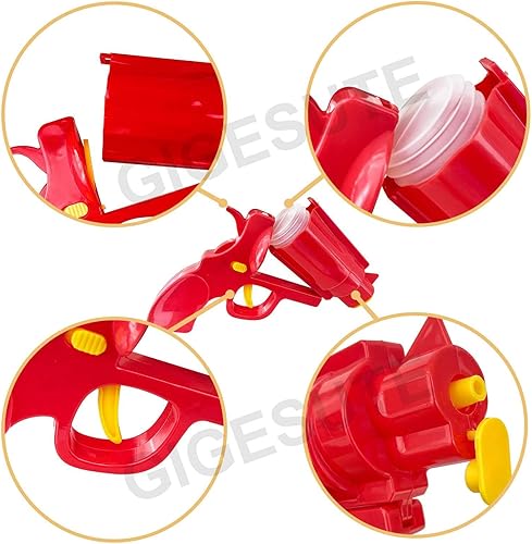 Miniatura 3 de Gigesute Botella dispensadora del condimento del restaurante de la cocina, pistola de especias de mostaza de la salsa de tomate, parrilla al aire