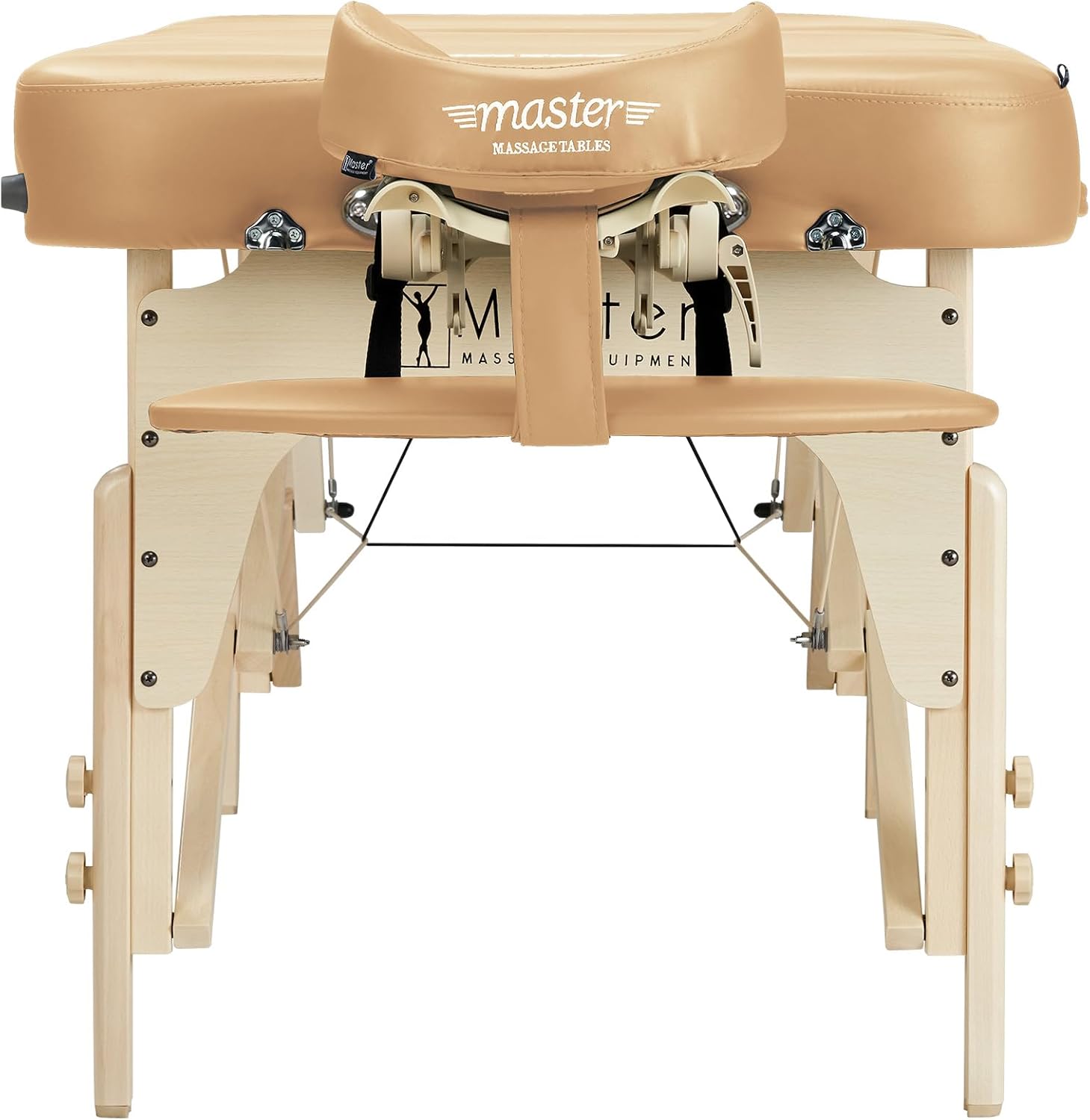 Master Massage 30" Phoenix Therma Top Portable Massage Table Bed Couch in Otter/Mushroom with Built in Warming Pads