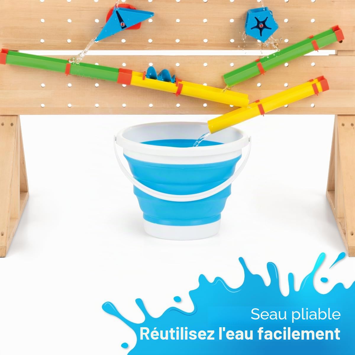 Playhouse Waterwall, Jouet éducatif pour Enfants pour garçons et Filles, Ensemble de Jeu pour Enfants pour la Coordination œil-Main et Le Plaisir, à partir de 3 Ans