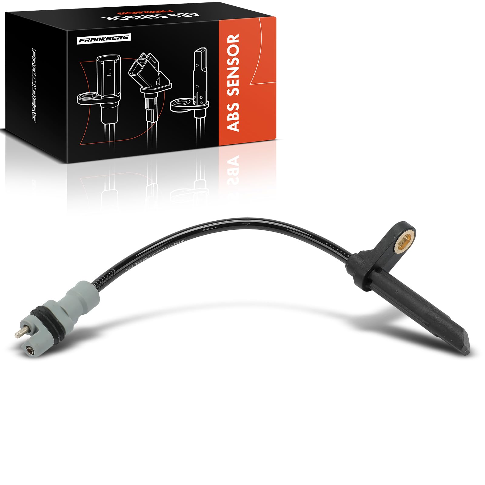 Frankberg Sensore Velocità Ruota ABS Sensore ABS Compatibile con 911 Cabriolet 997 B.o.x.s.t.e.r 987 911 Targa 997 C.a.y.m.a.n 987 911 997 Replace# 99760640702
