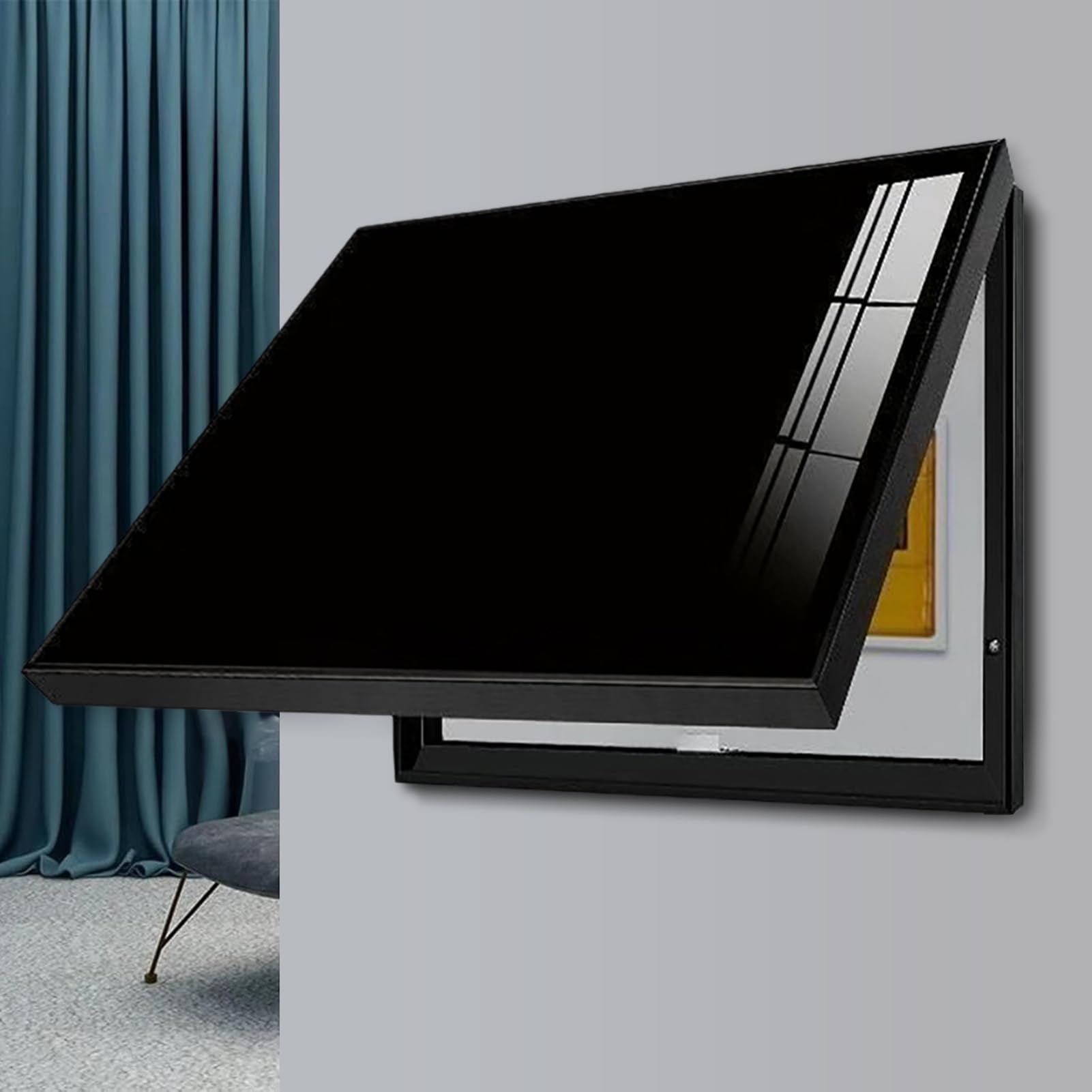 Déco pour compteur électrique et boîtier de masquage moderne
