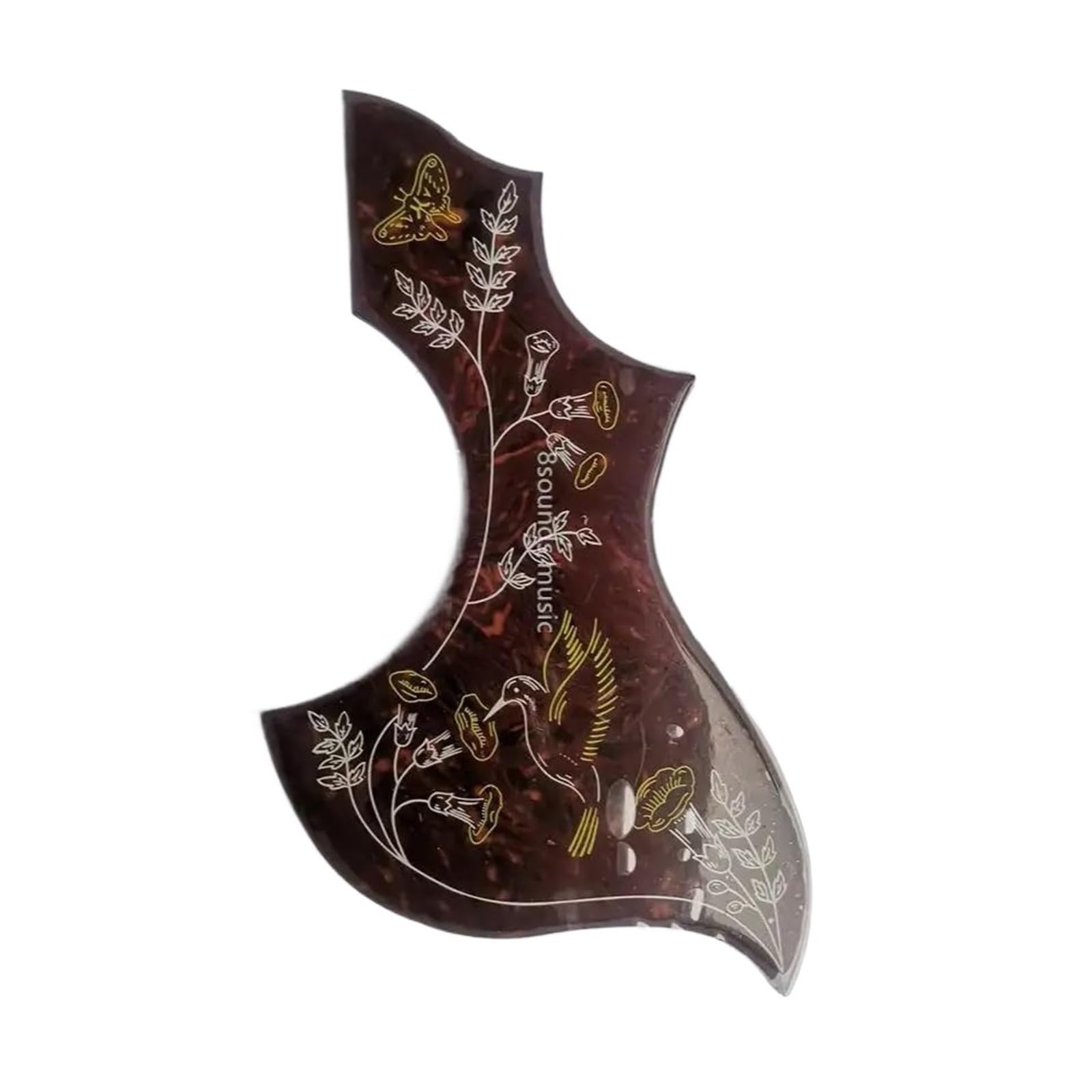 Golpeador De Guitarra Folk Battipenna Per Chitarra In Celluloide Originale Da 2 Mm Di Spessore(4)