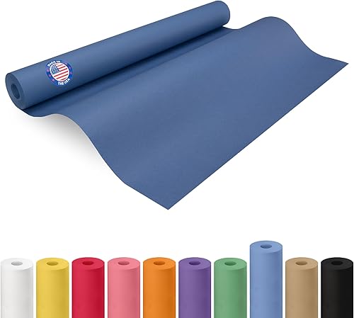 Miniatura 198 de IDL Packaging - Rollo de papel kraft rojo de 36 x 2160 pulgadas (180 pies), hecho en Estados Unidos, grosor 45 libras, arte, envoltura regalos