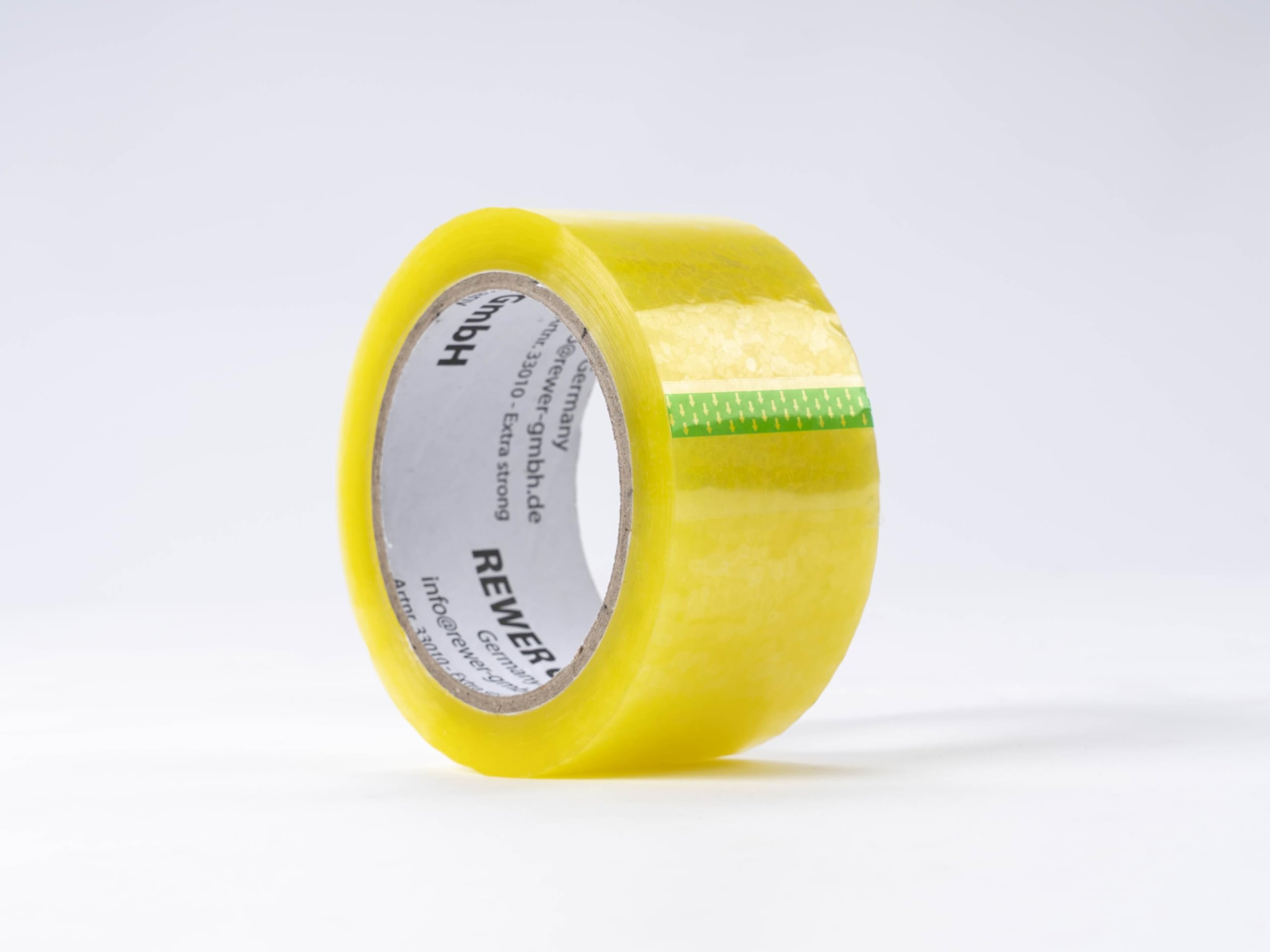 TwoTracks Klebeband, Paketklebeband, Verpackungsklebeband, Extra Strong, 50mm x 66m (144)