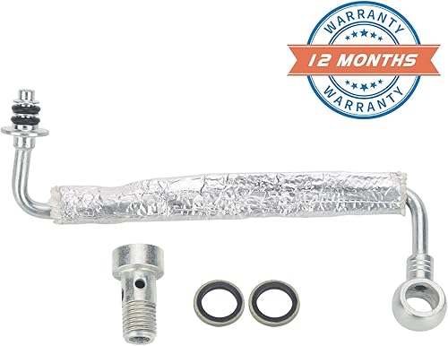 Miniatura 7 de ZONFANT Tubo de alimentación de aceite turbo, línea de retorno de aceite del turbocompresor compatible con Buick Chevy Vehicle Encore 13-18, Cruze