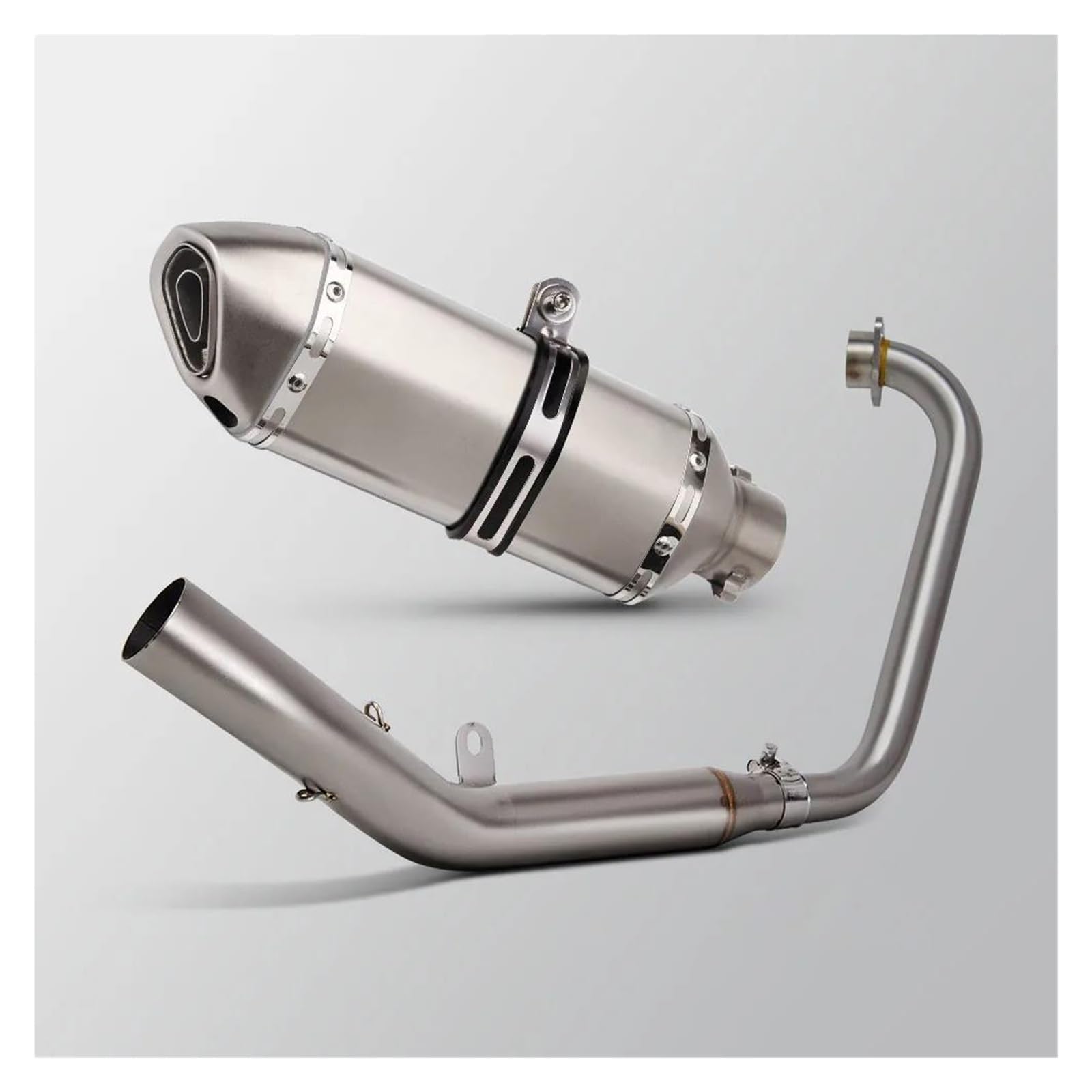 Silenciador de escape de motocicleta Silenciador De Escape Completo Para Motocicleta Para Zontes ZT125 U1 G1 Z1 Z2 2021-2025 Con DB Killer(C)