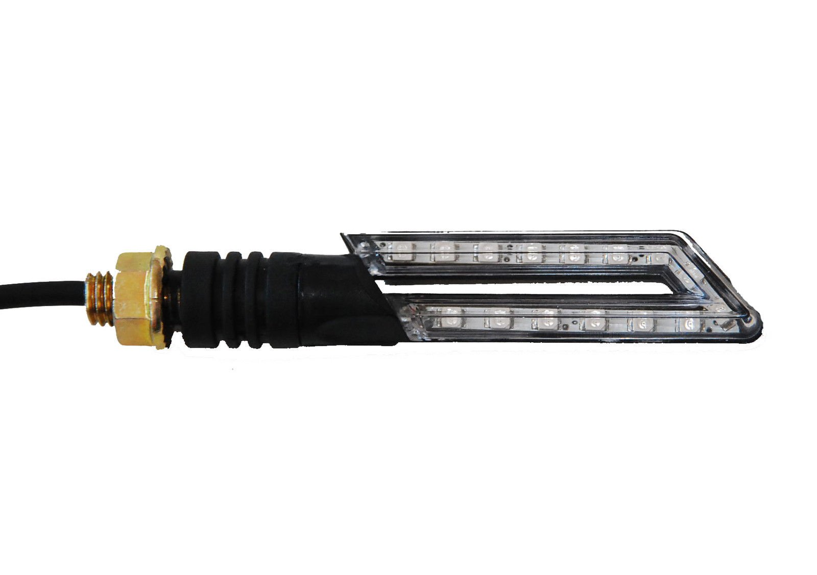 4 Frecce LED Moto, Indicatori Di Direzione Universali Gialli Per Motocross E Sportive - TB